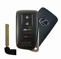 2016-2018 Lexus RX350 RX450 Smart Key 4 Button w/Hatch & G Board