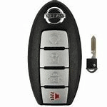 2011-2019 Nissan Juke Leaf Quest Cube Versa Note Smart Prox Key 3 Button