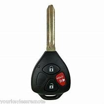 2010-2019 Toyota Remote Key 3 Button