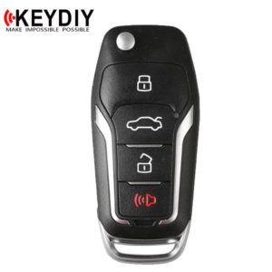 KEYDIY - Ford Style - 4-Button Flip Key Blank (KD-B12-4) SKU #B12