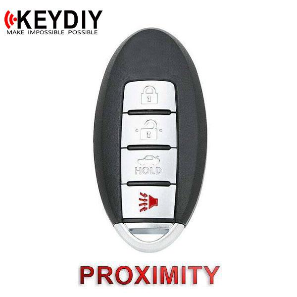 KEYDIY Nissan Infiniti Style 4-Button Universal Smart Key w/ Proximity Function SKU #ZB03-4