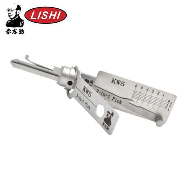 Original Lishi - KW5 - 6-Pin - Kwikset Keyway Tool - 2-in-1 Pick SKU #LTP-86