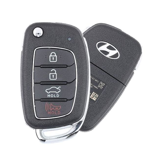 2017-2019 Hyundai Sonata Remote Flip Key 4 Button SKU #11213