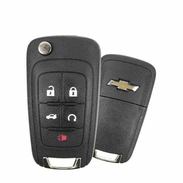 2011-2019 Chevrolet Cruze Impala Malibu PEPS Remote Flip 5 Button SKU #638