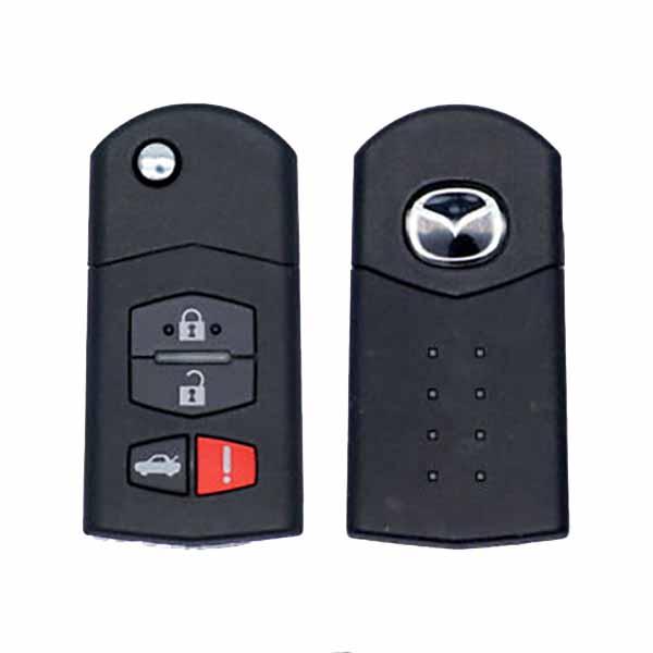 Mazda 4 Button Remote Flip Key SKU #2129