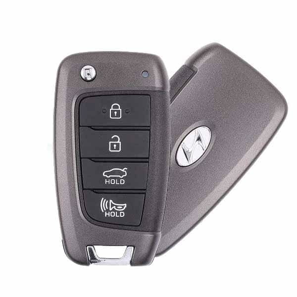 2018-2021 Hyundai Accent 4-Button Flip Key SKU 1235