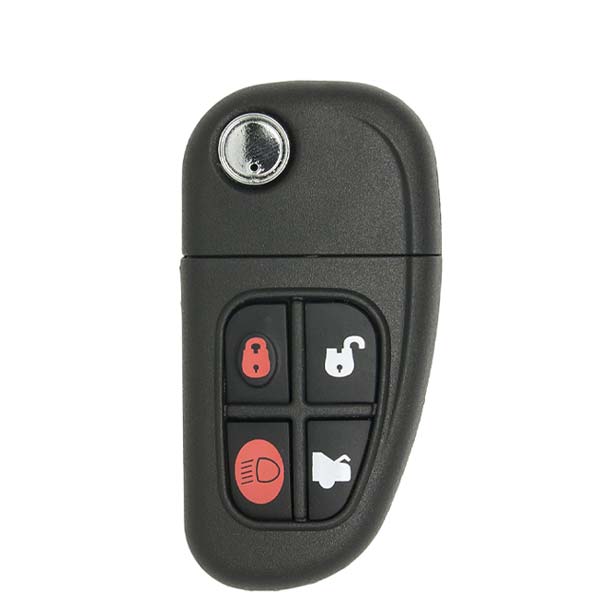 2001-2008 Jaguar 4-Button Flip-Key SKU 1504