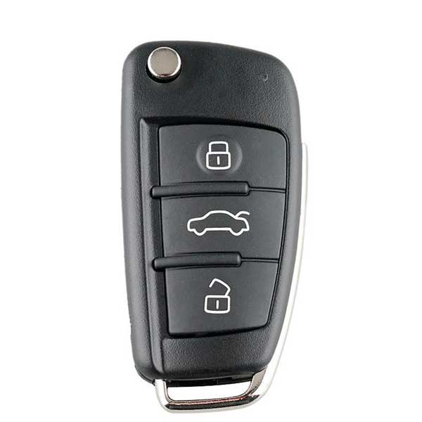 2006-2015 Audi 3-Button Flip Key SKU 214
